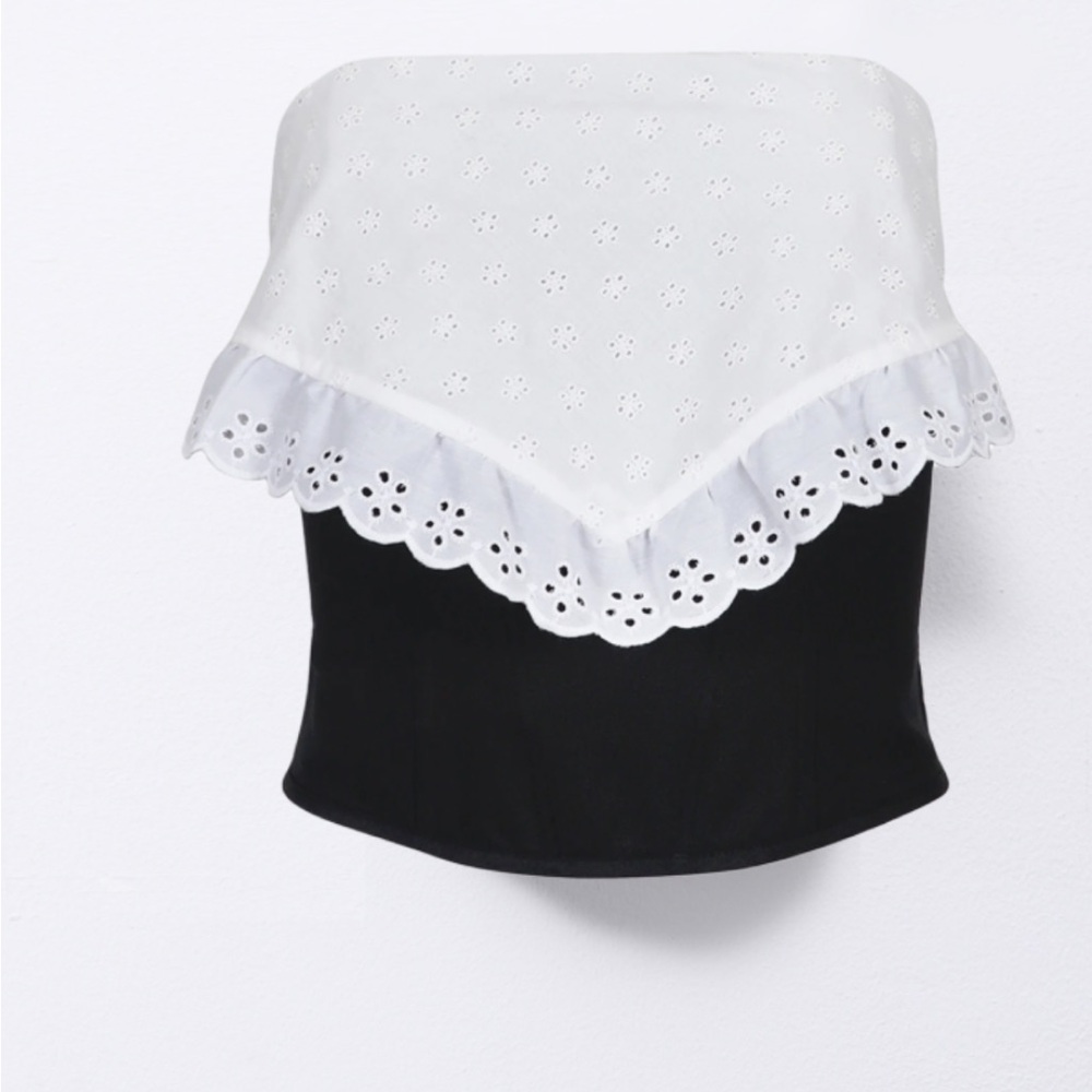 Sandy Liang Pinto Corset - Black